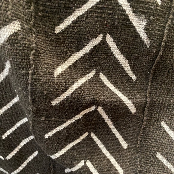 Authentic Malian Bogolan Mudcloth pillow covers - Picture 3 of 4